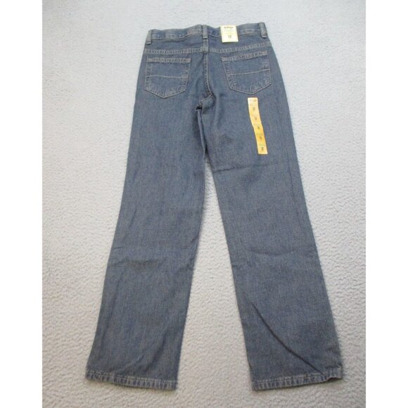 Urban Pipeline Jeans Boys 12 Relaxed Straight Leg Slim Adjustable Waist Skater - Picture 10 of 10